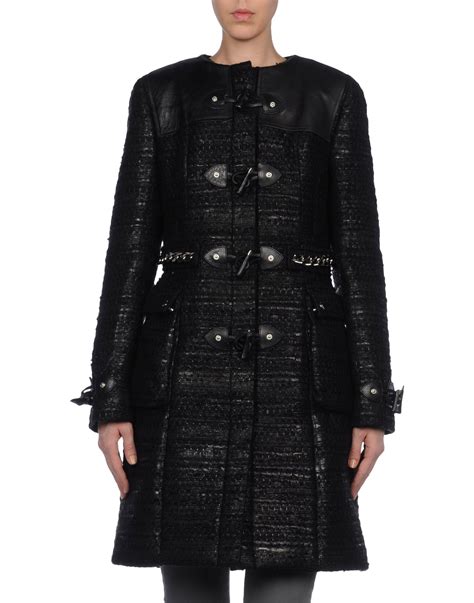 faux leather givenchy|givenchy coat.